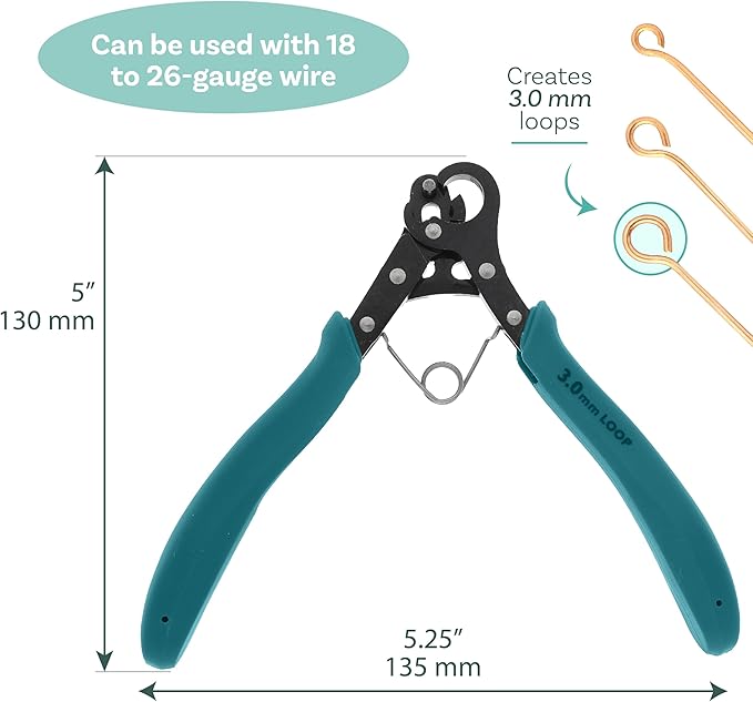 LoopCraft™ – Precision Jewelry Wire Pliers