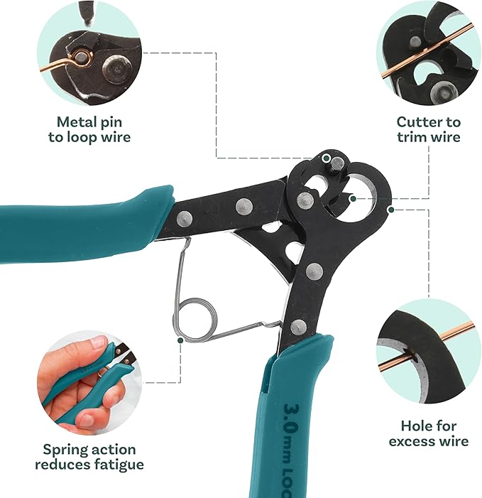 LoopCraft™ – Precision Jewelry Wire Pliers