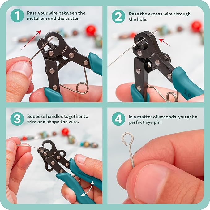 LoopCraft™ – Precision Jewelry Wire Pliers