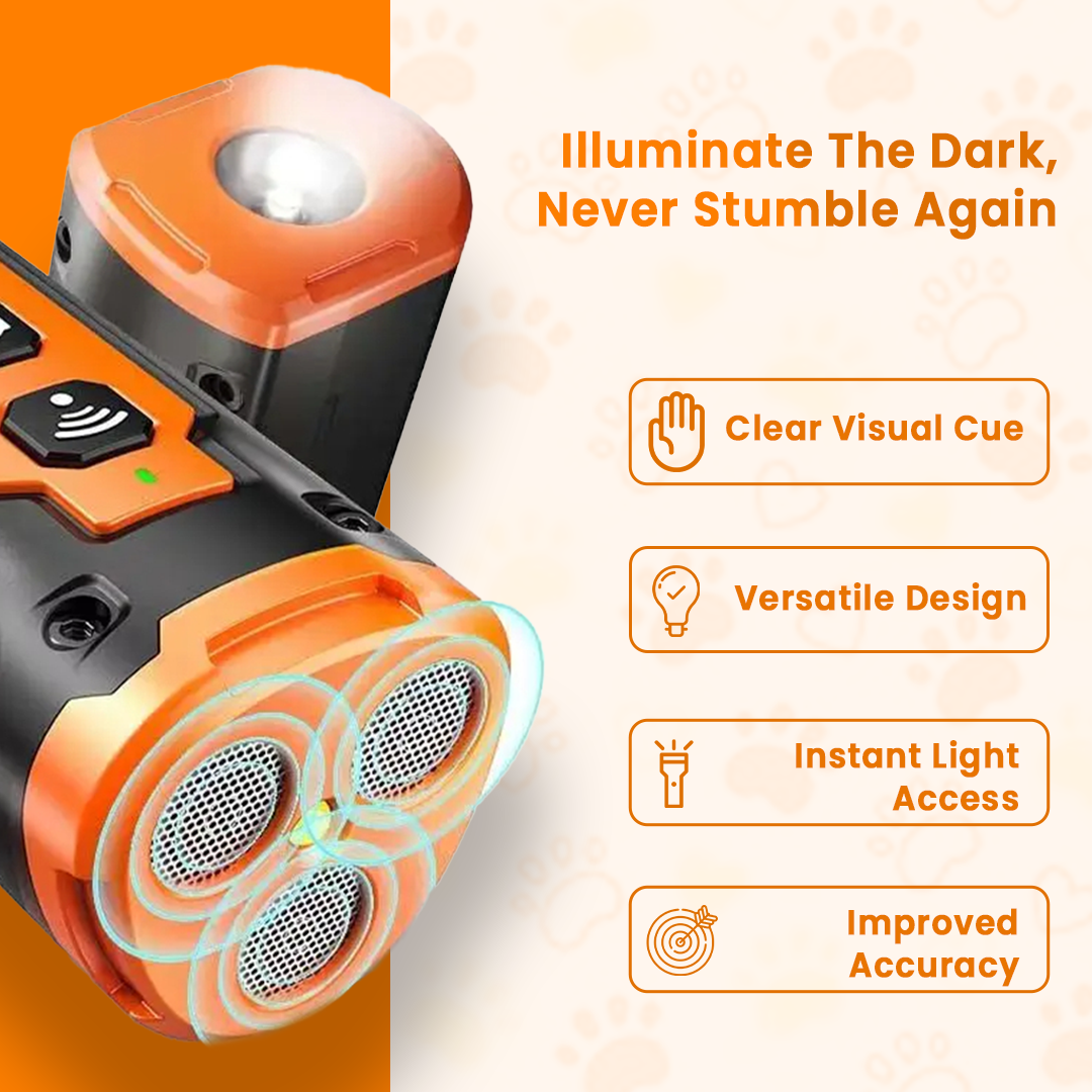 HushBark™- Bark silencer with flashlight
