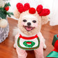 PawSanta™ – Festive Pet Hat & Bib Set