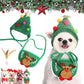 PawSanta™ – Festive Pet Hat & Bib Set