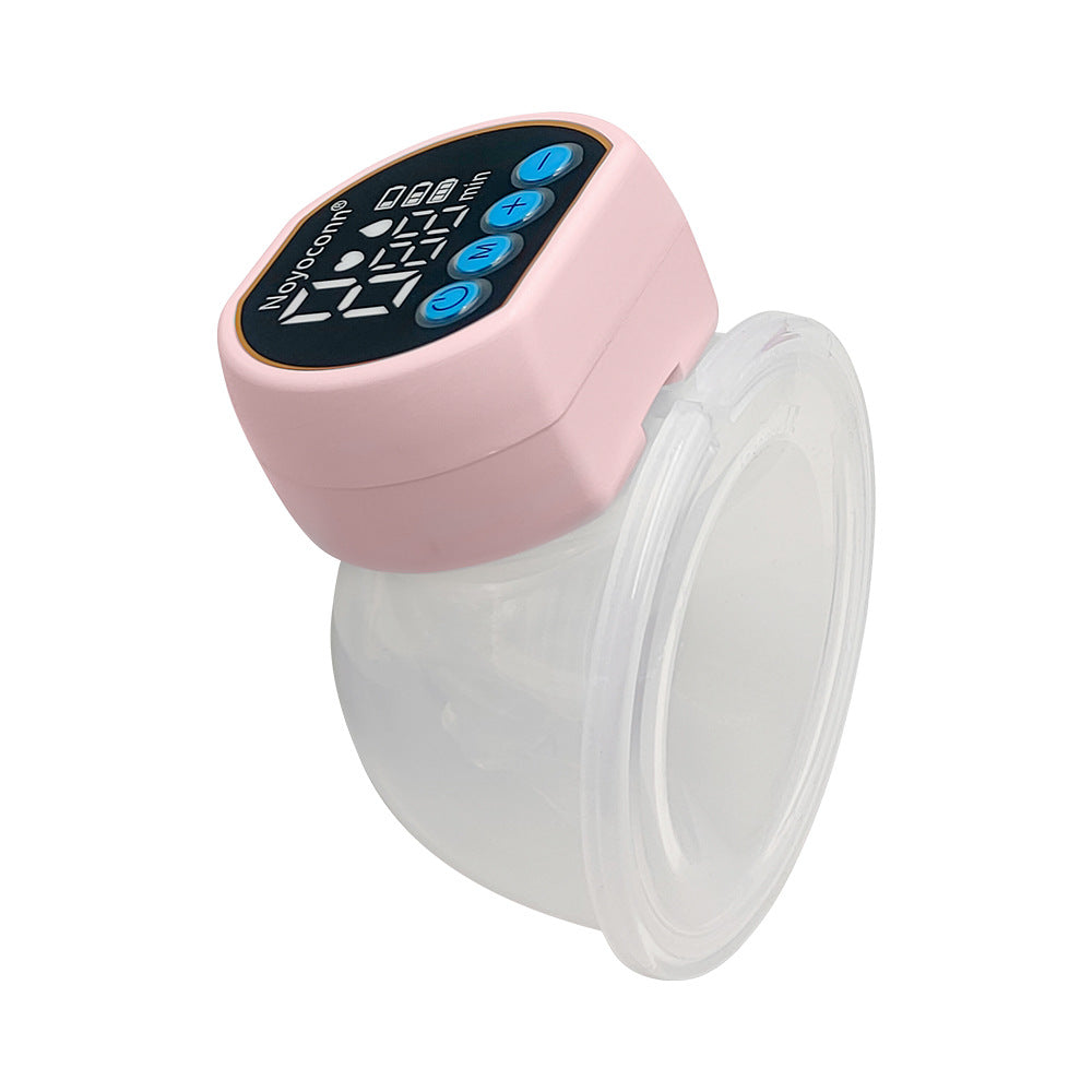 Hands-free, fully automatic, high-suction, silent, portable, wearable, electric milk suction device
