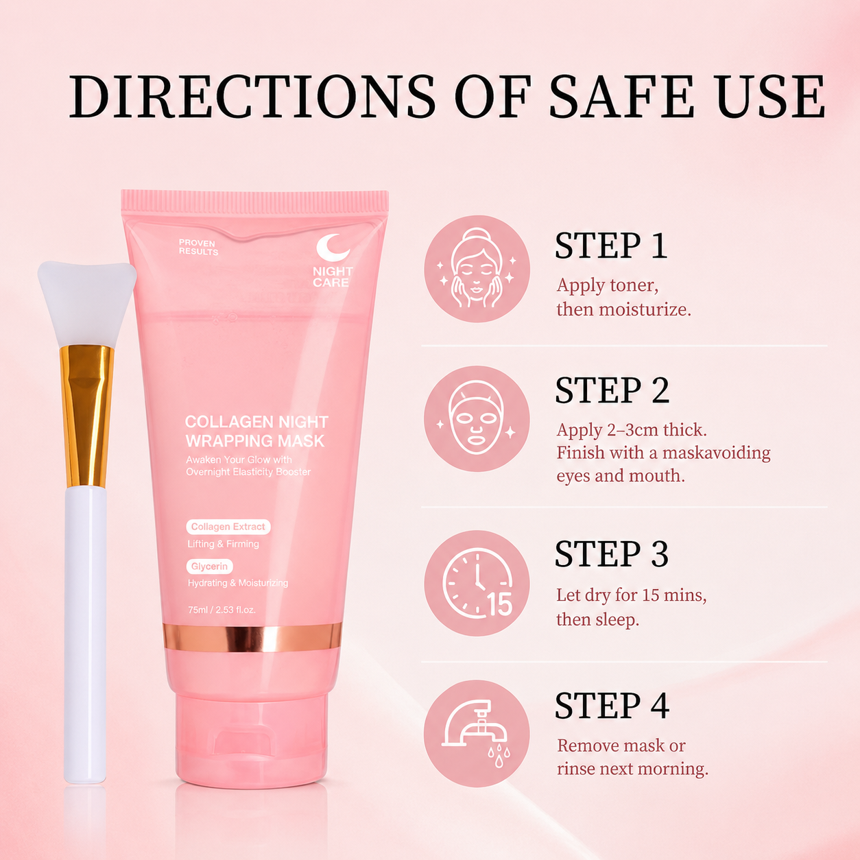 DreamDew™ Premium Collagen Night Mask