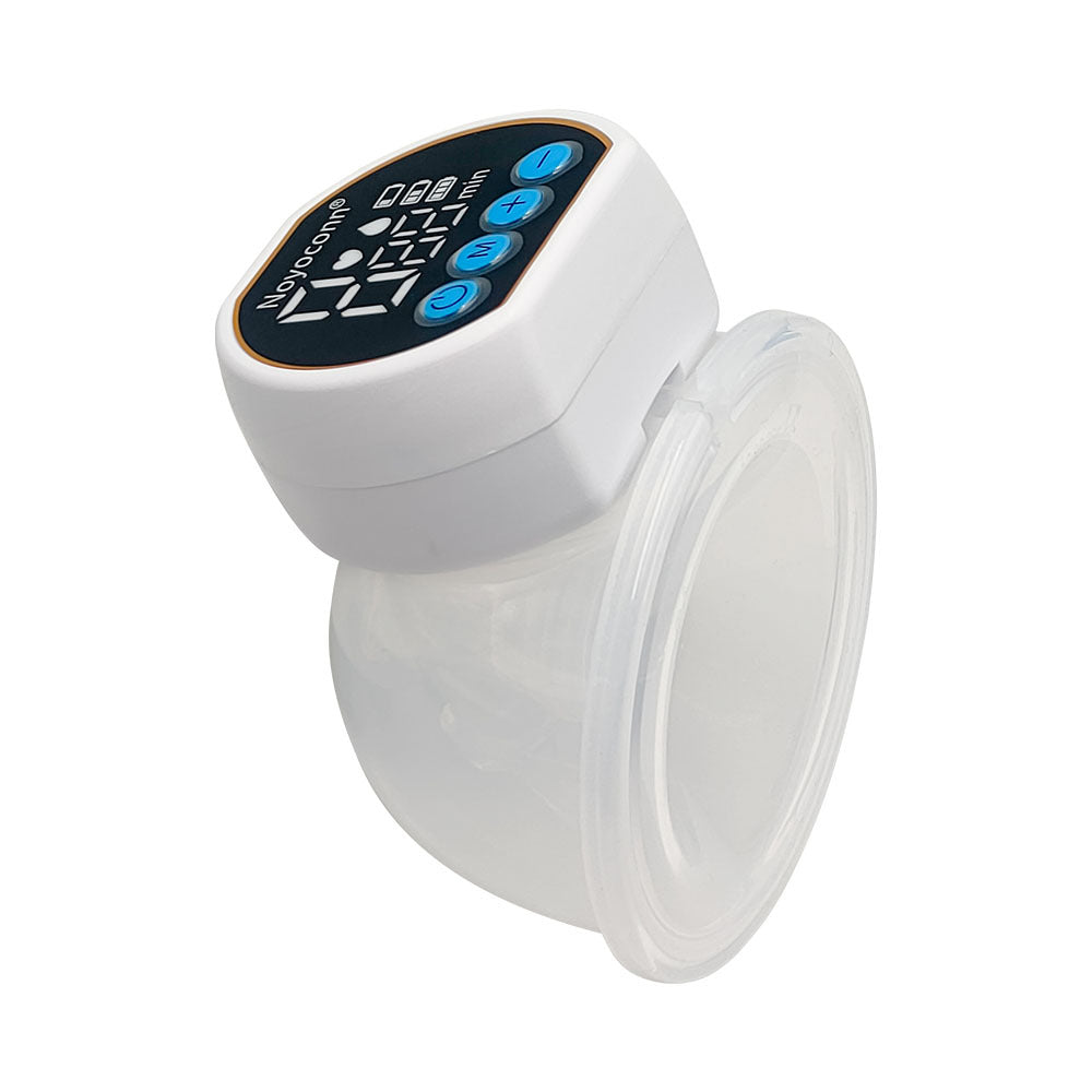 Hands-free, fully automatic, high-suction, silent, portable, wearable, electric milk suction device