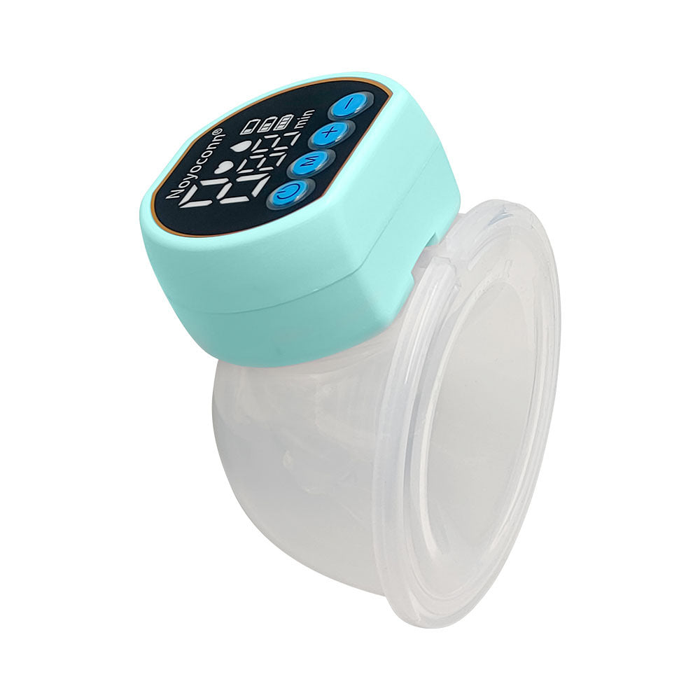 Hands-free, fully automatic, high-suction, silent, portable, wearable, electric milk suction device